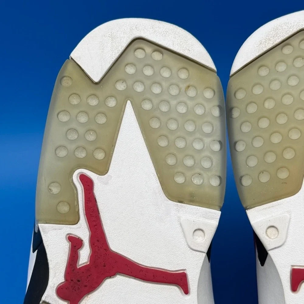 Jordan Air‎ Jordan 6 Retro Carmine 384664-160 Size 11 12.5W